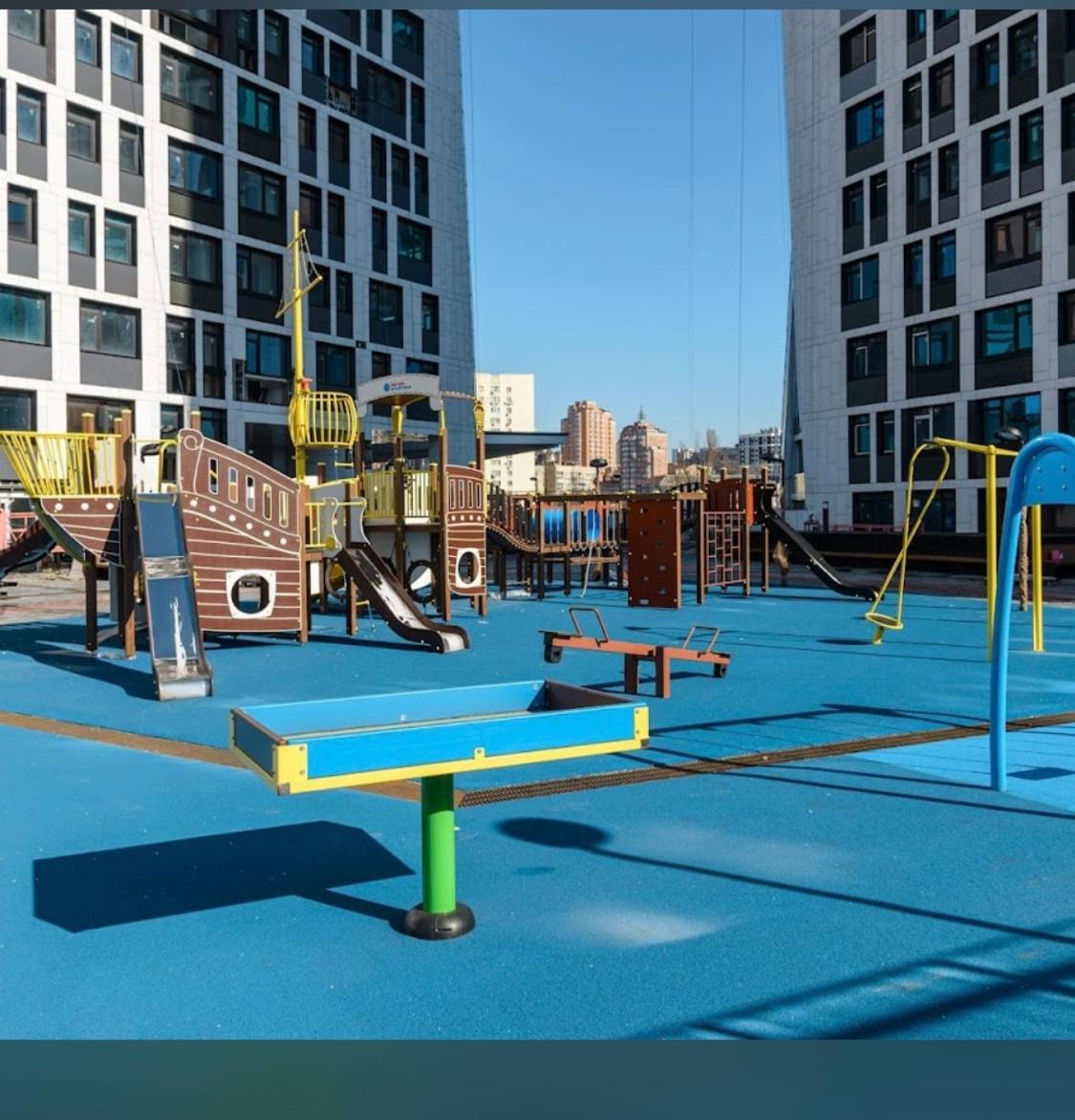 New Apart Lesi Ukrainky Blvd And Olimpiyska And Kreshchatyk And Manhattan City With Parking Kiev Luaran gambar